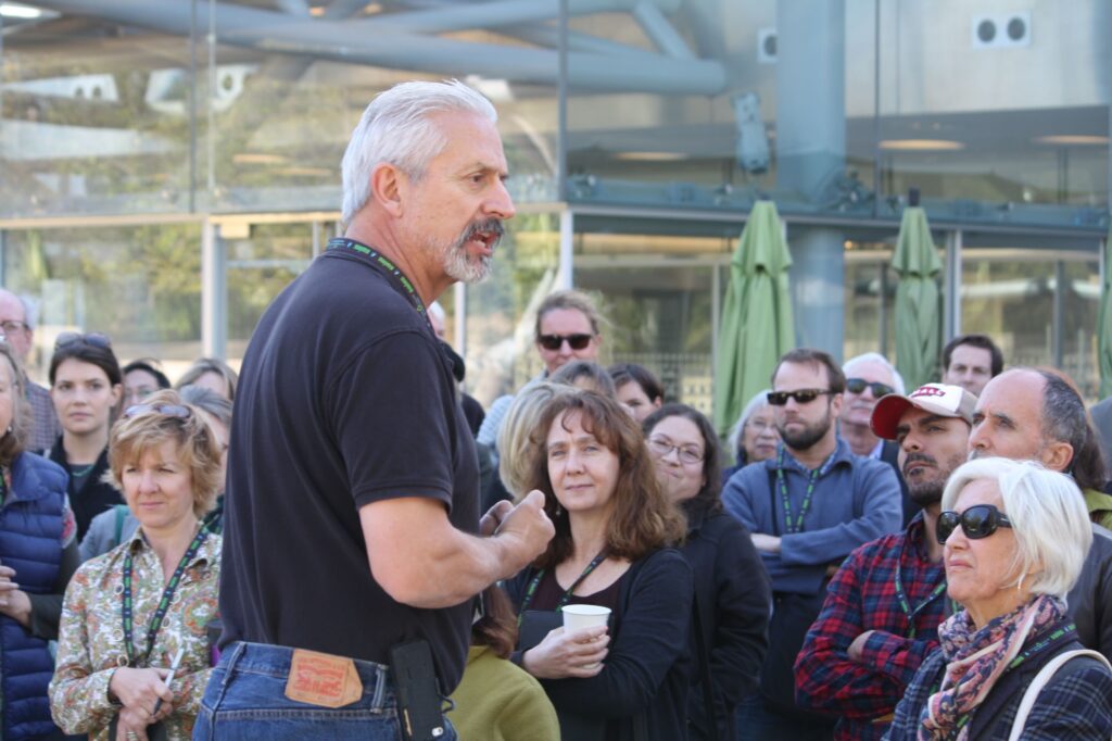 Ray Archuletta at soil summit