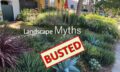 landscape with the words "landscape myths busted"